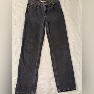 Levi’s Low Pro Black Denim Jeans